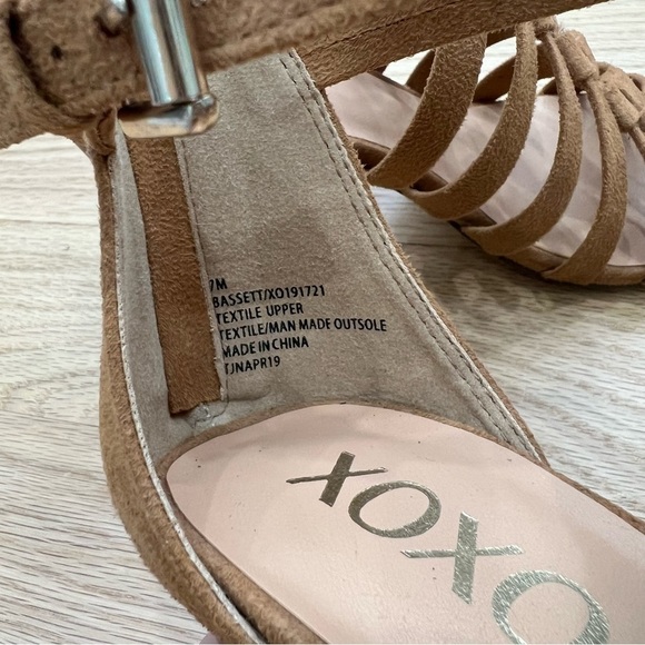 XOXO Women’s Suede Sandals | 7 - Picture 6 of 6
